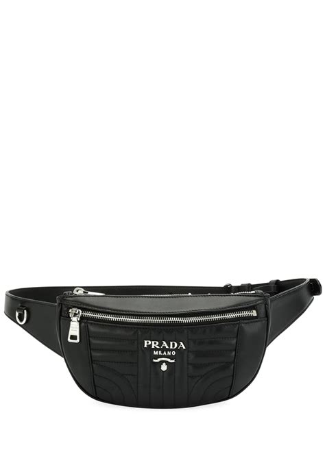 quilted leather convertible belt bag prada|prada belt backpack.